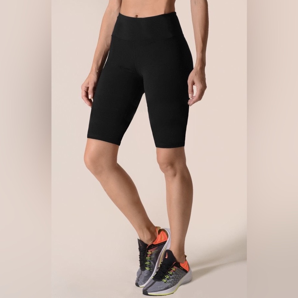 Buttery Soft Black Biker Shorts